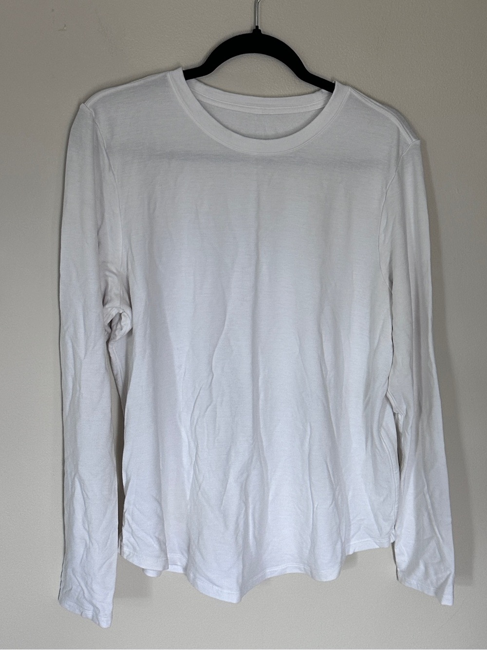 Lululemon Love Fleece long sleeve white size 12